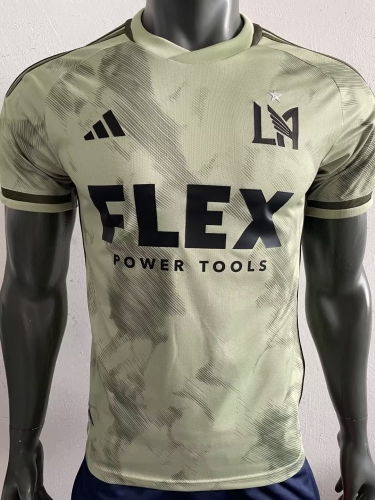 Player Version 2023/24 Los Angeles FC Away White Thailand Soccer Jersey AAA-703