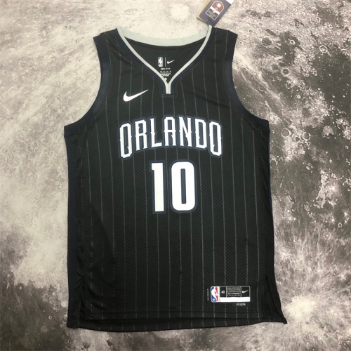 2023 City Version NBA Orlando Magic Black #10 Jersey-311