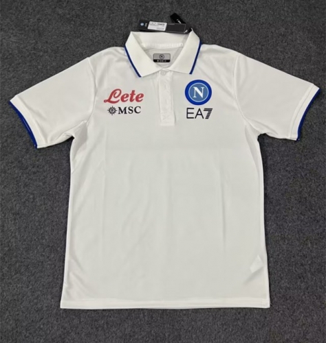 2023/24 SSC Napoli White Thailand Polo Uniform-47/23