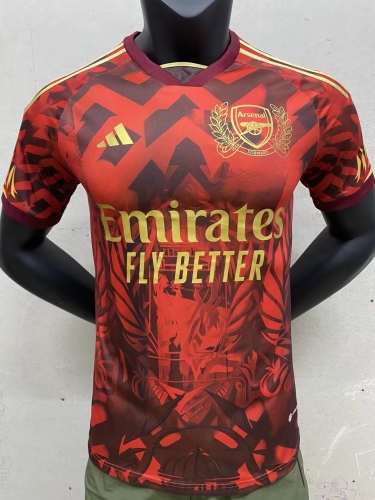 Fans 2023/24 Arsenal Red Thailand Soccer Jersey AAA-308/23