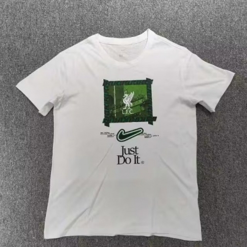 22023/24 Liverpool White Soccer T-shirts-308