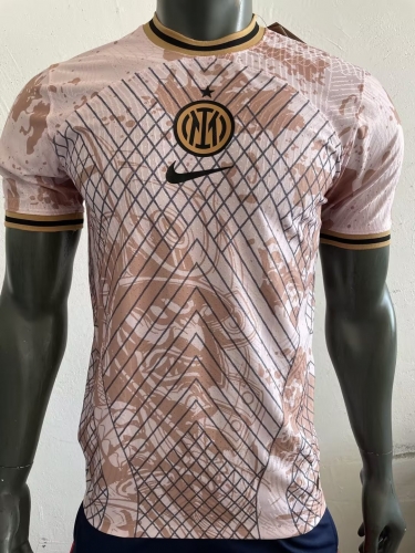 Player Special Version 2023/24 Inter Milan Brown Thailand Soccer Jersey AAA-703