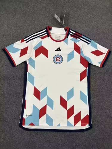 2023/24 Chicago Fire FC White Thailand Soccer Jersey AAA-47/410