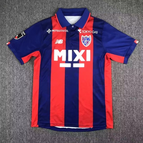 2023/24 FC Tokyo Home Red & Blue Thailand Soccer Jersey AAA-417