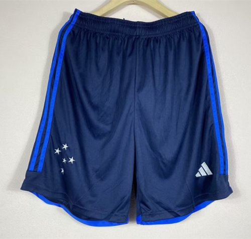 2023/24 Cruzeiro EC Blue Thailand Soccer Shorts-315/703