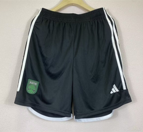 2023/24 Austin FC Home Black Thailand Soccer Shorts-315/703