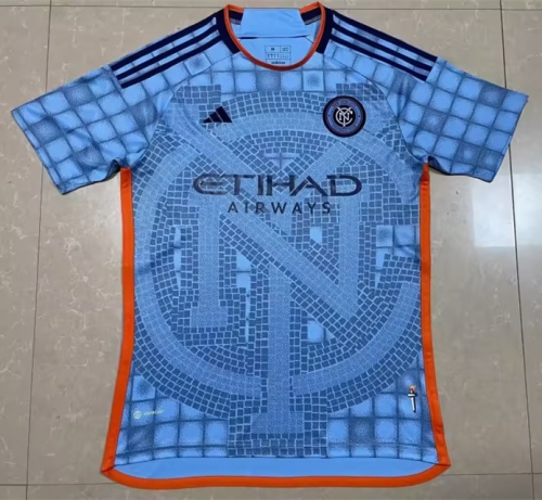 2023/24 New York City Home Blue Thailand Soccer jersey AAA-809/410/407