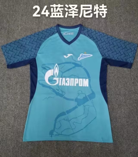 2023/24 Zenit Saint Petersburg Blue Thailand Soccer Jersey AAA-709