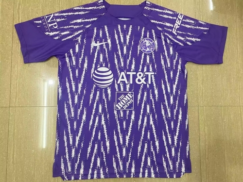 2023/24 Club América Goalkeeper Purple Thailand Soccer Jersey AAA-2041/07