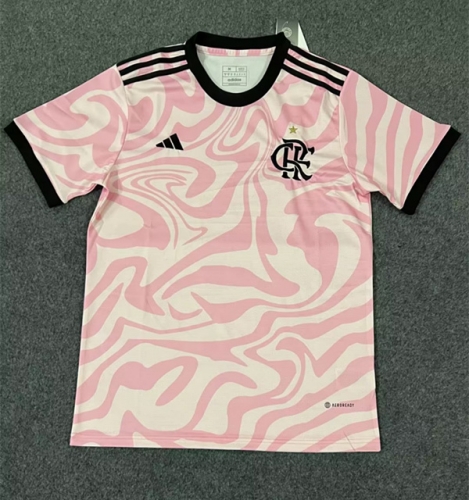 2023/24 CR Flamengo Pink Thailand SoccerJersey-47/510