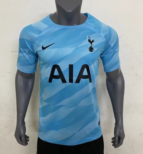 2023/24 Tottenham Hotspur goalkeeper Blue Thailand Soccer Jersey AAA-416