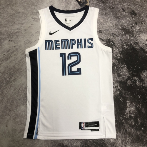 2023 Season Memphis Grizzlies NBA White #12 Jersey-311