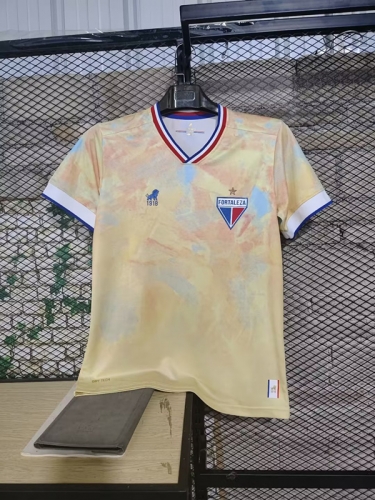 2023/24 Fortaleza EC Yellow Thailand Soccer Jersey AA-JY