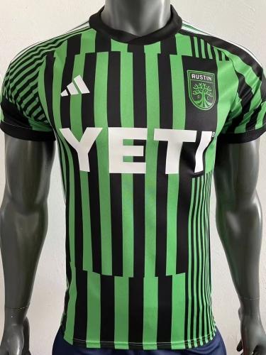 Player Version 2023/24 Austin FC Home Green Thailand Soccer Jersey AAA-MY/703