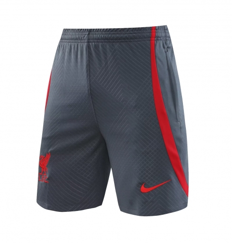 2023/24 Liverpool Gray Thailand Soccer Training Shorts-418