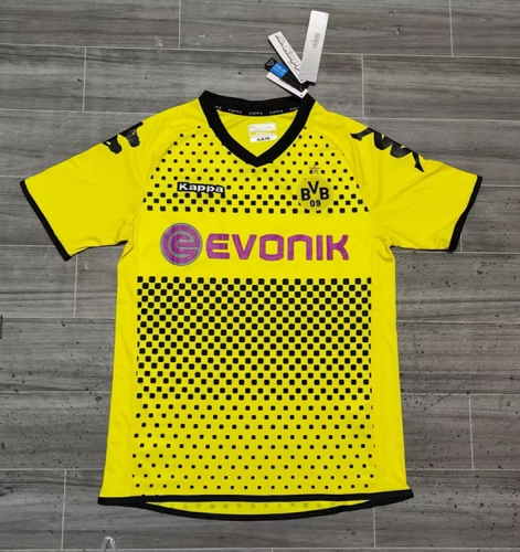 11-12 Retro Version Borussia Dortmund Home Yellow Thailand Soccer Jersey AAA-JM/503