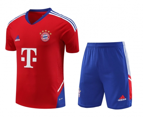 2023/24 Bayern München Red Thailand Soccer Training Jersey Uniform-418