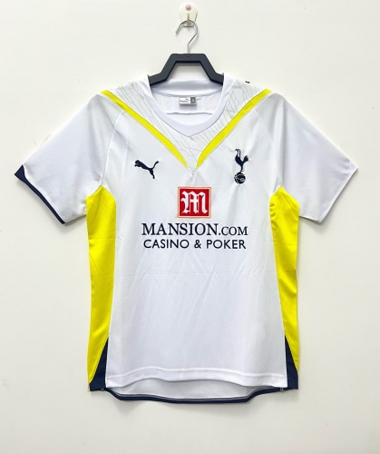 2009-2010 Retro Version Tottenham Hotspur Home White Thailand Soccer Jersey AAA-811