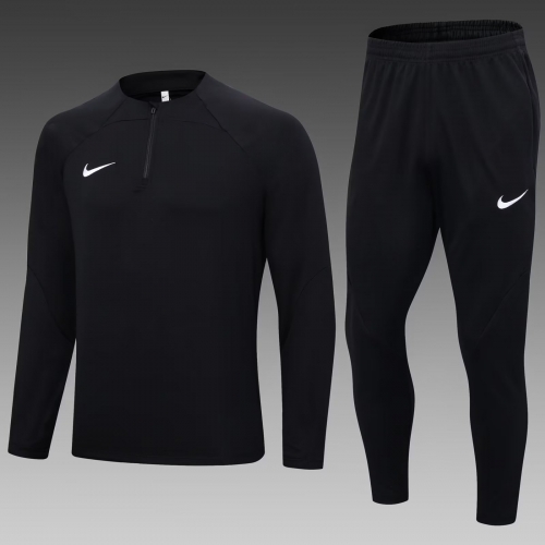 Nike 2022/23 Black Tracksuit Uniform-411