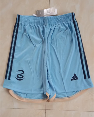 2023/24 Philadelphia Union Away Blue Thailand Soccer Shorts-315