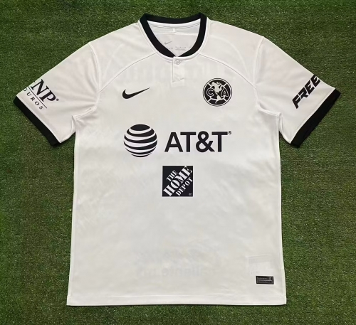 2023/24 Club América 2nd Away White Thailand Soccer Jersey AAA-410/07/407