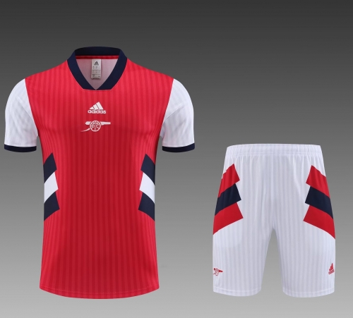 2023/24 Arsenal Red Shorts-Sleeve Thailand Soccer Uniform-418/PO