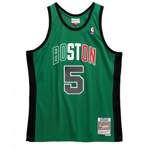 SW Hot press Retro Version Boston Celtics Green NBA #5 Jersey-311