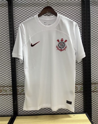 2023/24 Corinthians Away White Thailand Soccer Jersey AAA-312/416/47