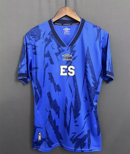 2023/24  El Salvador Home Blue Thailand Soccer Jersey-416/709/47