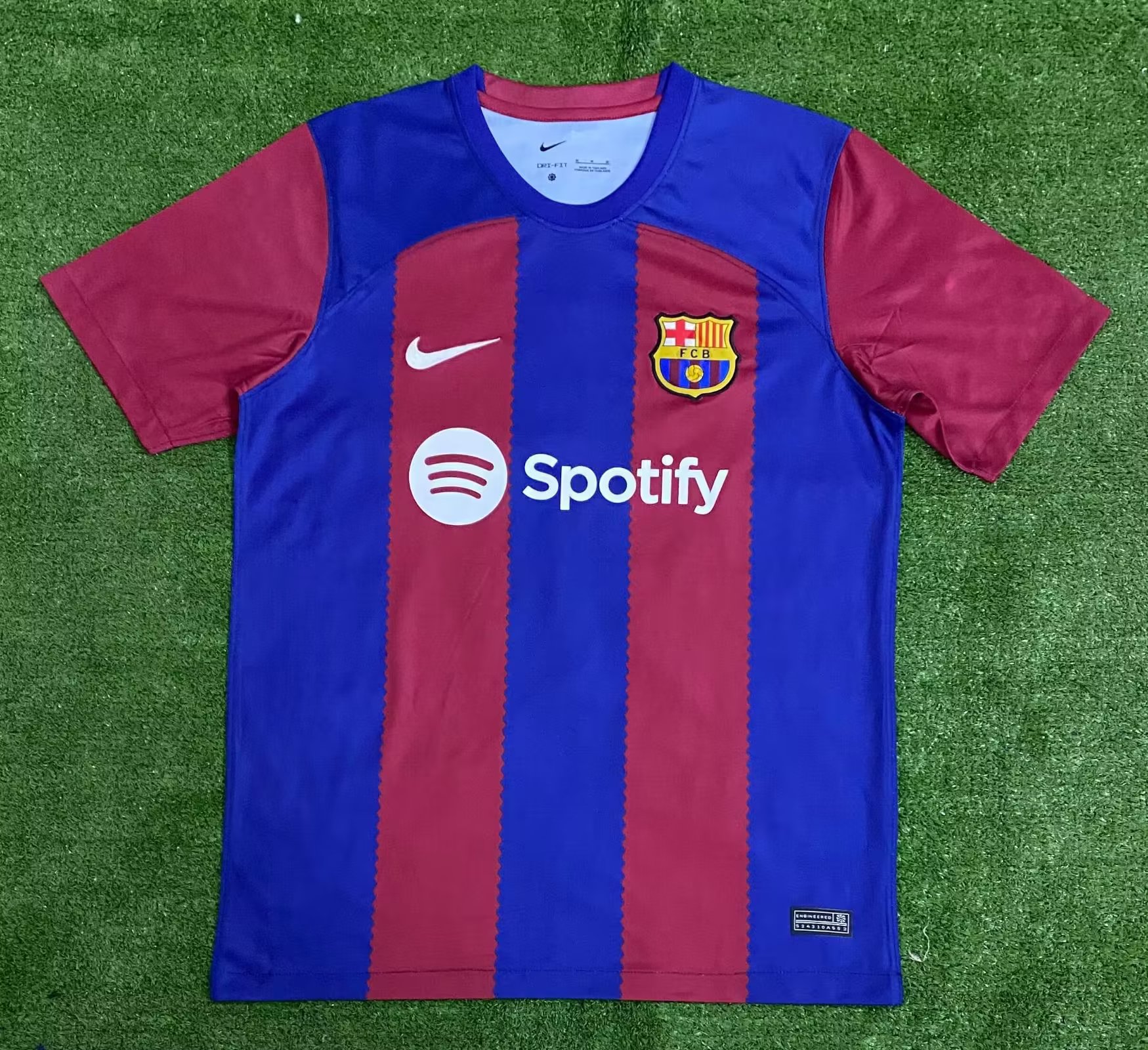 2023/24 Barcelona Home Red & Blue Thailand Soccer Jersey AAA-522