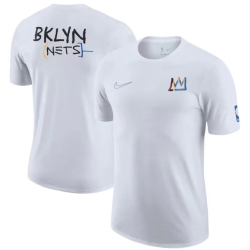 2022/23 NBA Brooklyn Nets White Cotton Shirts-308