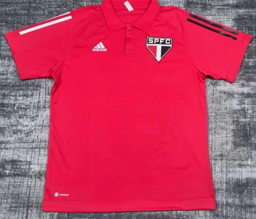 2023/24 São Paulo FC RedThailand Polo Shirts-BY