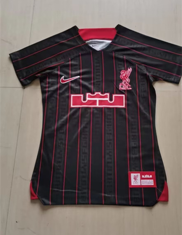 2023/24 Special Version Liverpool  Red & Black Thailand Female Soccer Jersey AAA-JJ