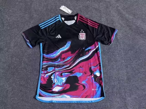 2022/24 Special Version Argentina Pink & Black Thailand Soccer Jersey AAA-YGC