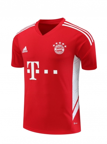 2023/24 Bayern München Red Thailand Soccer Training Jersey-418