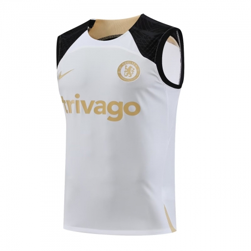 2022/23 Chelsea White Thailand Training Soccer Vest-418