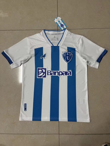 2023/24 Paysandu SC Home White & Blue Thailand Soccer Jersey AAA-510