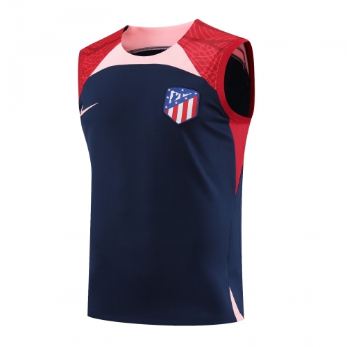 2022/23 Atlético Madrid Royal Blue Soccer Training Vest-418