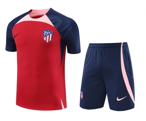 2022/23 Atlético Madrid Red Soccer Training Uniform-418