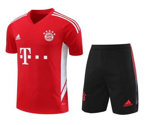 2023/24 Bayern München Red Thailand Soccer Training Jersey Uniform-418