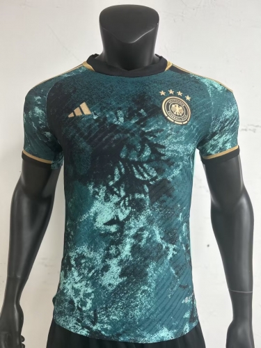 Player Version 2023/24 Germany Away Green Thailand Soccer Jersey AAA-MY/16/308