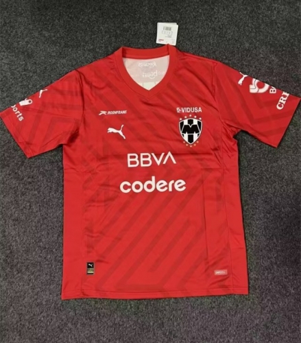 2023/24 Monterrey Away Red Thailand Soccer Jersey AAA-07/23