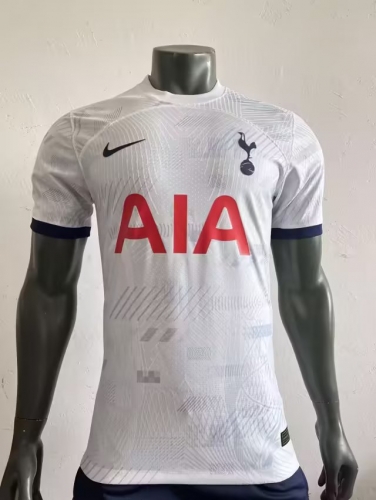 Player Version 2023/24 Tottenham Hotspur Home WhiteThailand Soccer Jersey AAA-MY/308/703