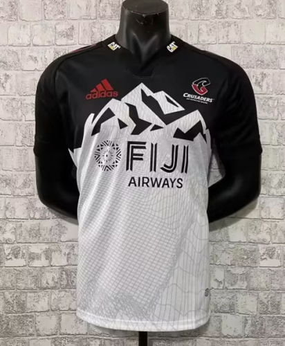 2023 Crusaders Away White Thailand Rugby Shirts-805