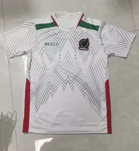 2023/24 Mexico White Training Thailand Soccer Jersey AAA-07