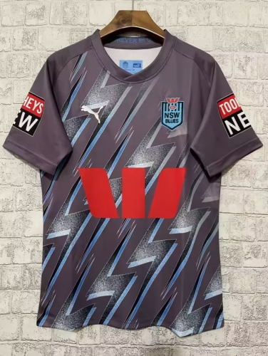 2023 Manly-Warringah Sea Eagles Gray Traning Thailand Rugby Shirts-805