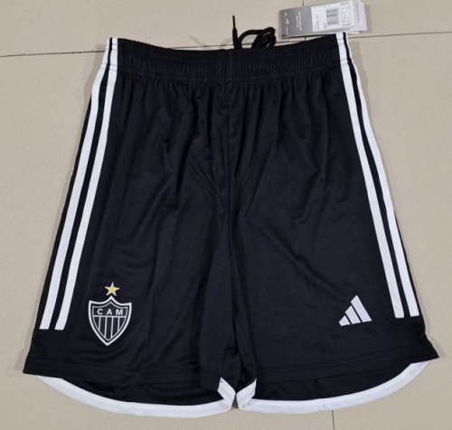 2023/24 Atlético Mineiro Home Black Thailand Soccer Shorts-315