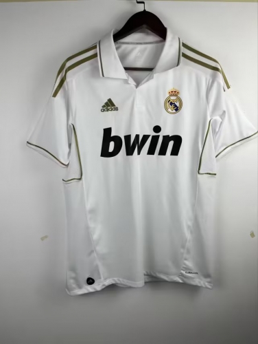 11-12 Retro Version Real Madrid Home White Thailand Soccer Jersey AAA-301/1041
