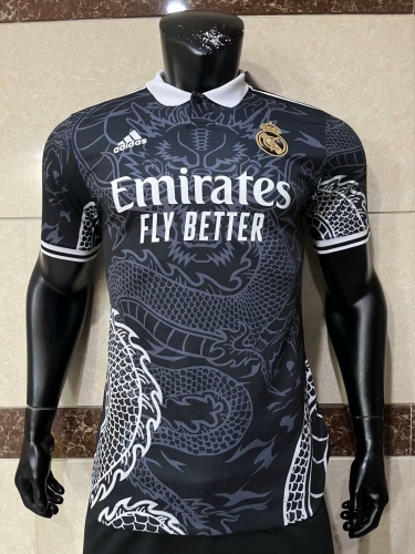 Player Special Version 2023-24 Real Madrid Black Thailand Soccer Jersey AAA-MY/308/2100