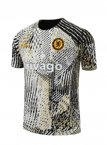 2023/24 Chelsea Gray & Yellow Thailand Training Soccer Jerseys-418